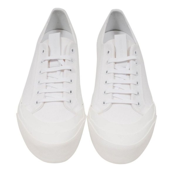 Bottega Veneta Other - Bottega Veneta Mens Speedster Sneakers 45 US12 White Canvas Low Top Trainers